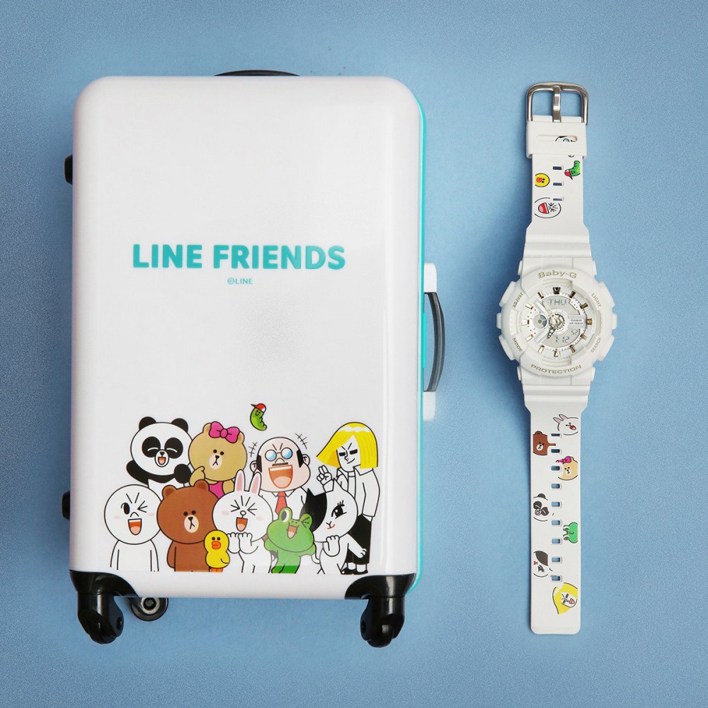 Line Friends聯乘Casio！推出熊大/Cony/Choco/Line Family 4款手錶