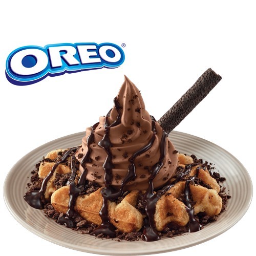 Chocolate Sundae Waffle