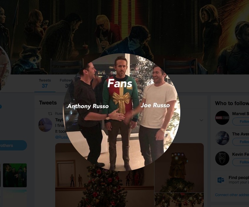 Russo Brothers twitter