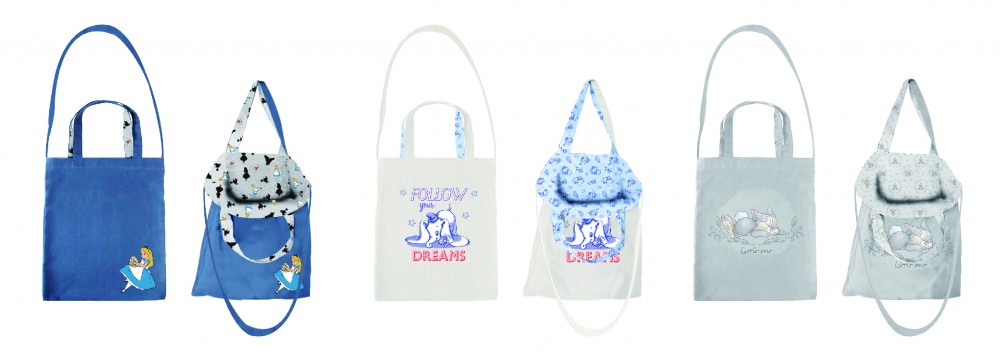 迪士尼經典人物帆布袋