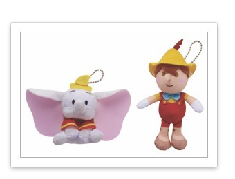 迪士尼經典人物毛公仔