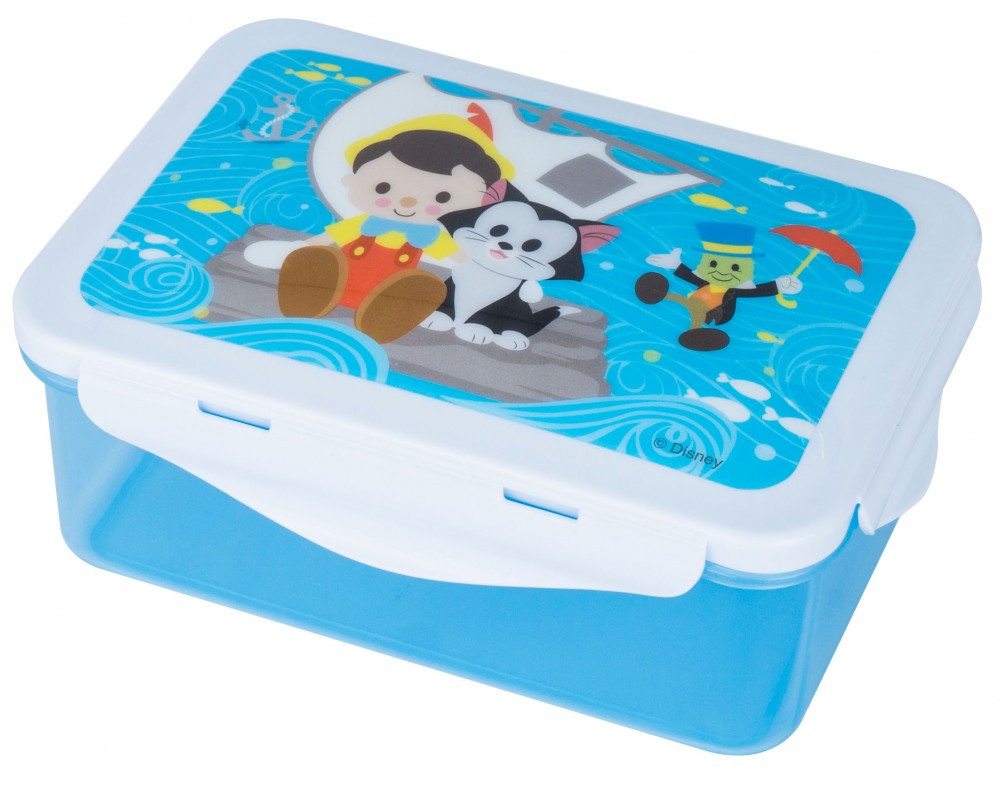 146044099 迪士尼小木偶塑膠午餐盒連夾心餅