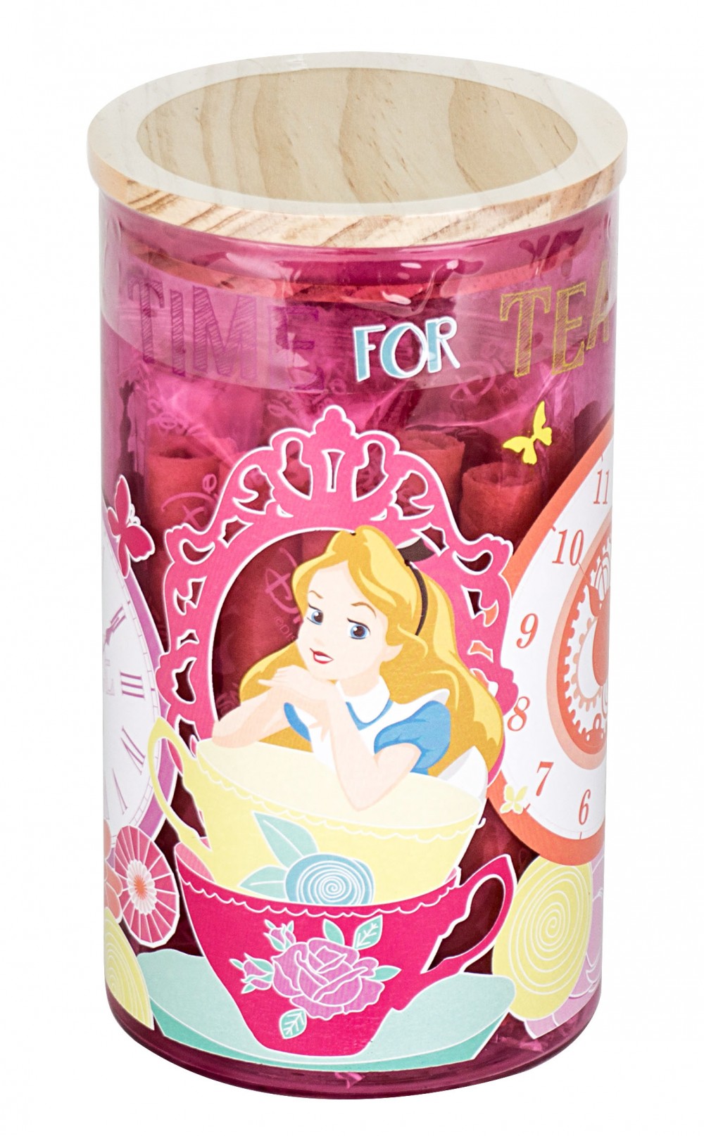 146044100 ALICE玻璃罐連士多啤梨味威化卷