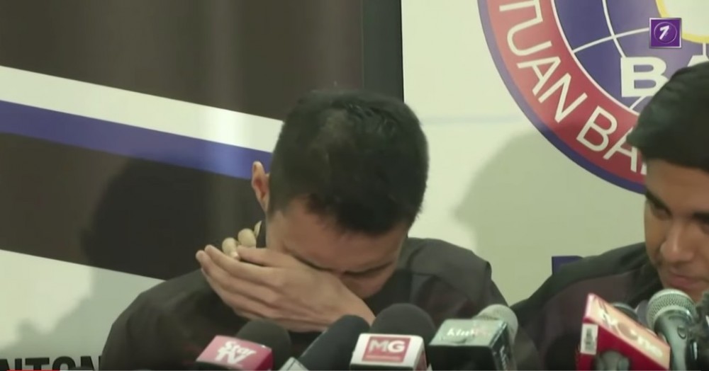 李宗偉退役記者會直播截圖