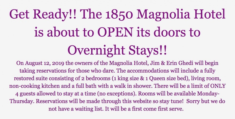Haunted Magnolia Hotel Seguin, Texas