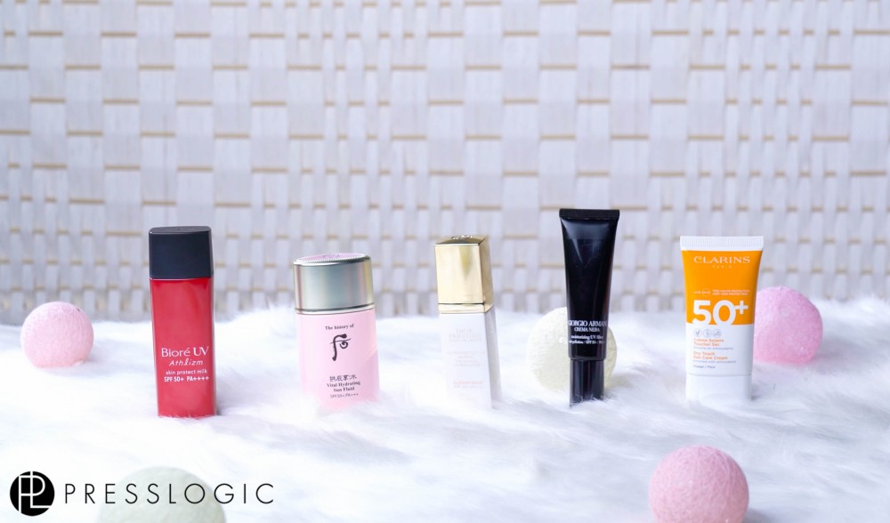 防曬有分物理性同化學性嘅防曬