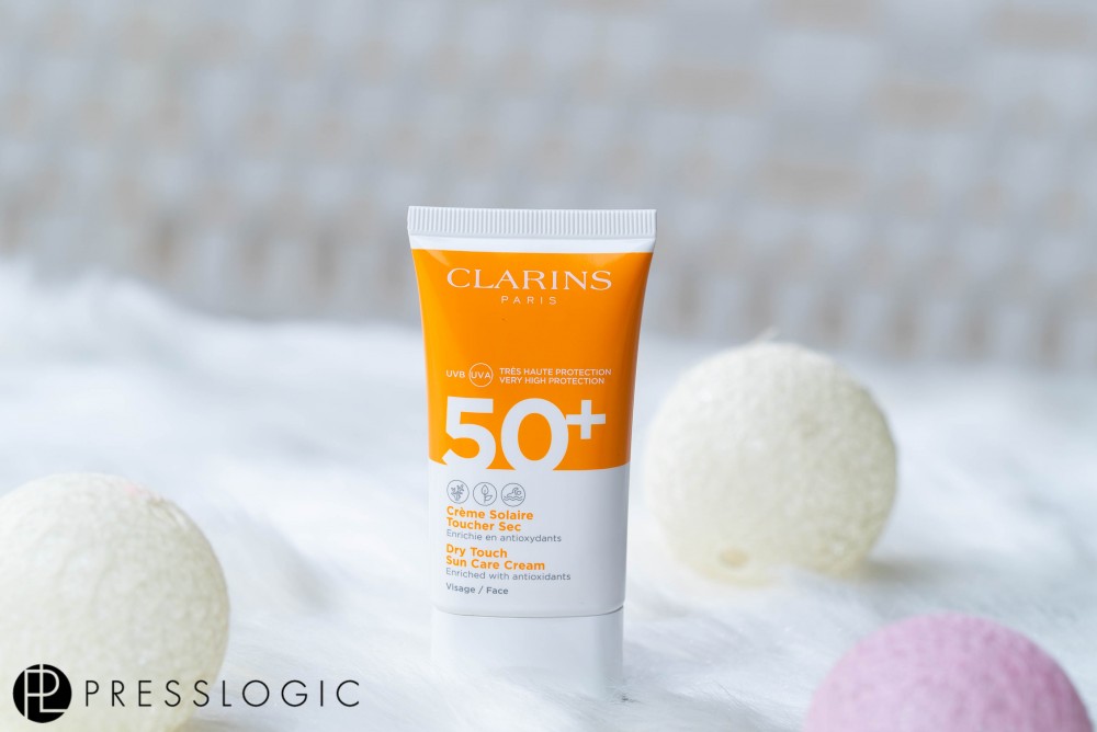  CLARINS Dry Touch Sun Care cream for face SPF50 
