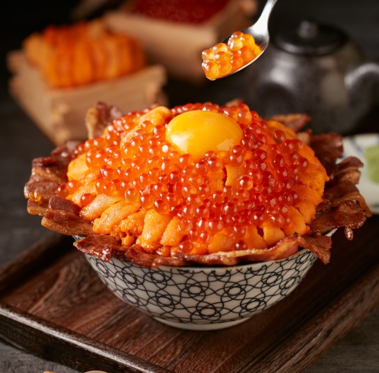 開丼