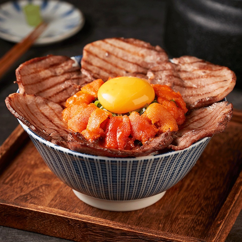 開丼