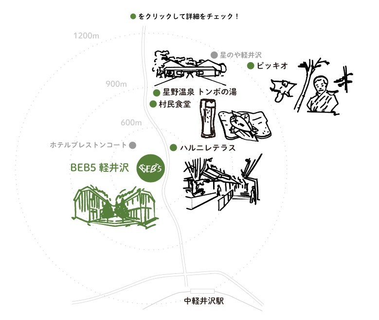 日本遊2019 輕井澤 地圖