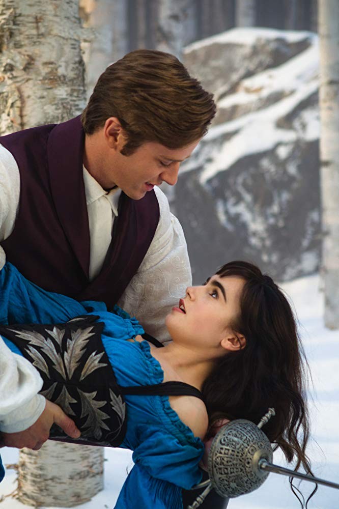 白雪公主Lily Collins同王子