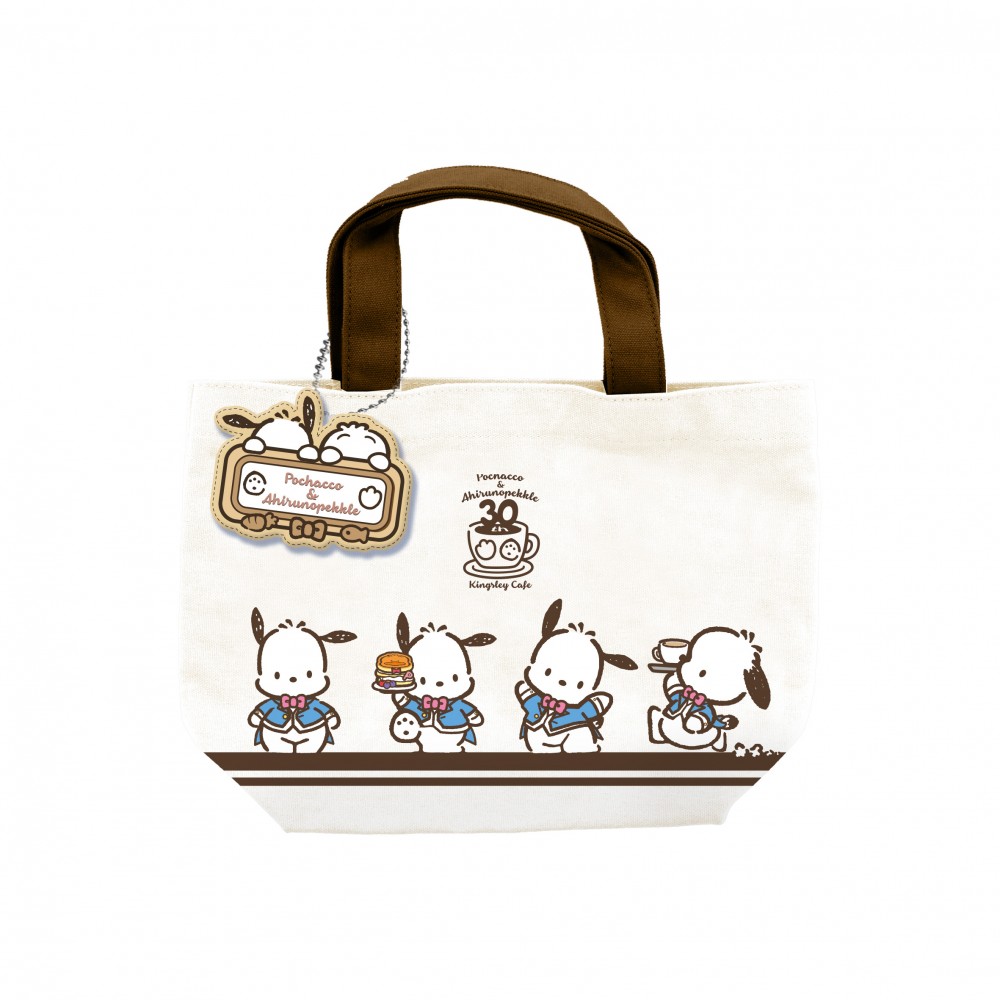 Pochacco 帆布手挽袋連掛牌