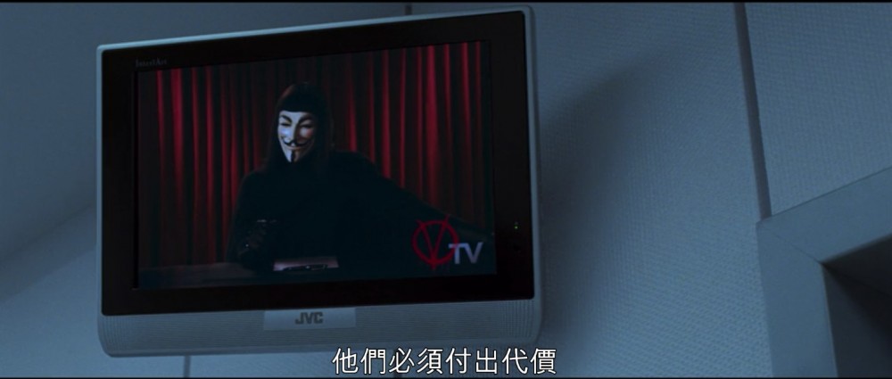 電影 V煞 V for Vendetta 面具英雄推翻極權電影對白金句經典