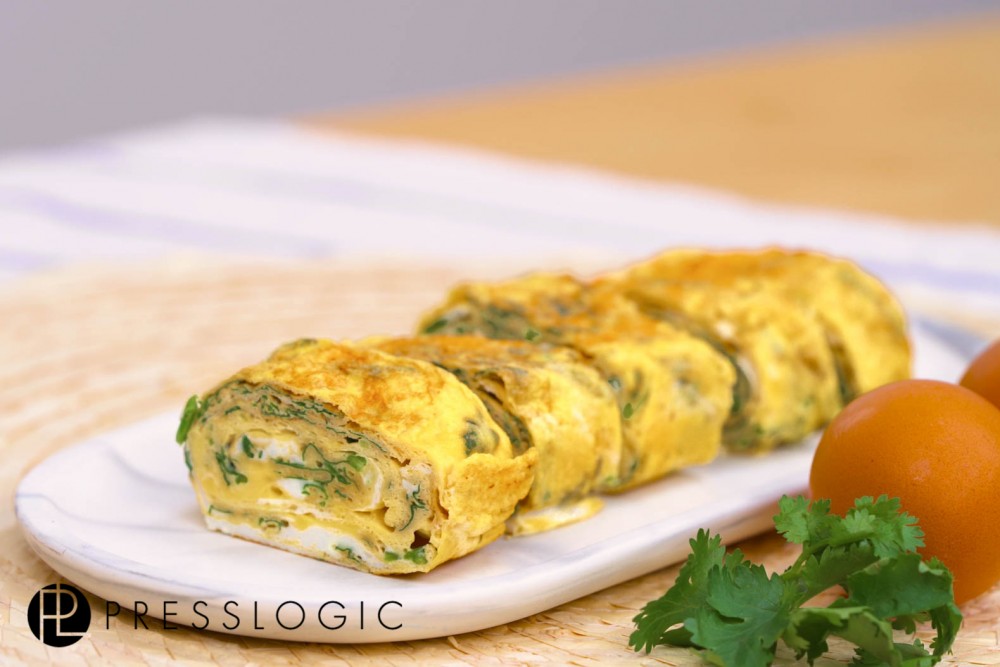 芫茜玉子燒 零失敗食譜