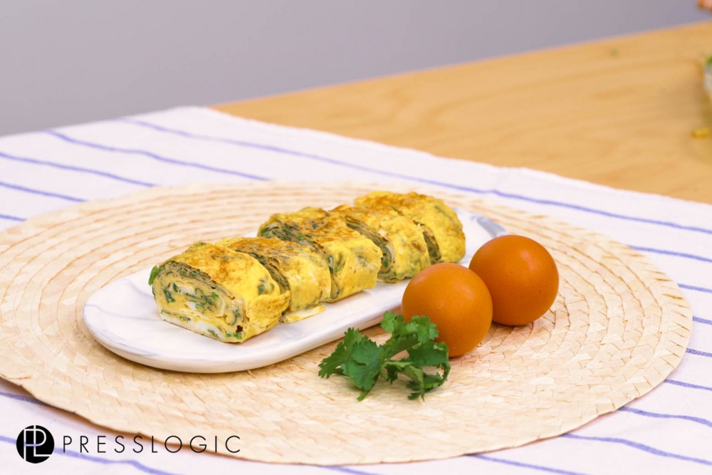 芫茜玉子燒 芫荽