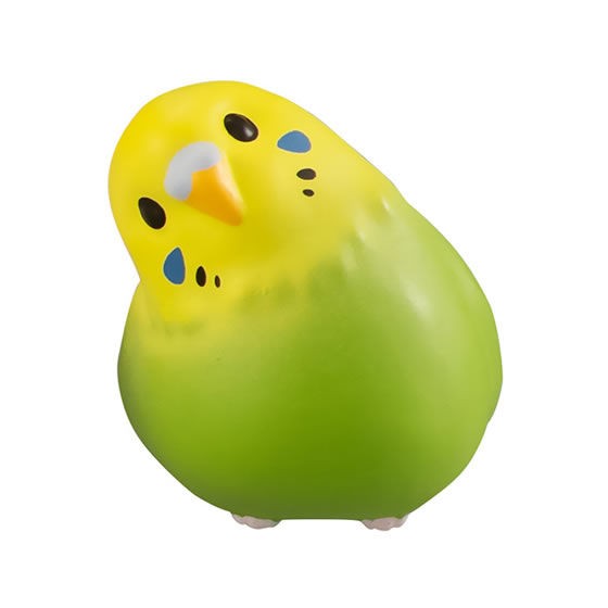 日本 雀仔 電線保護套 扭蛋 bandai 綠鸚鵡