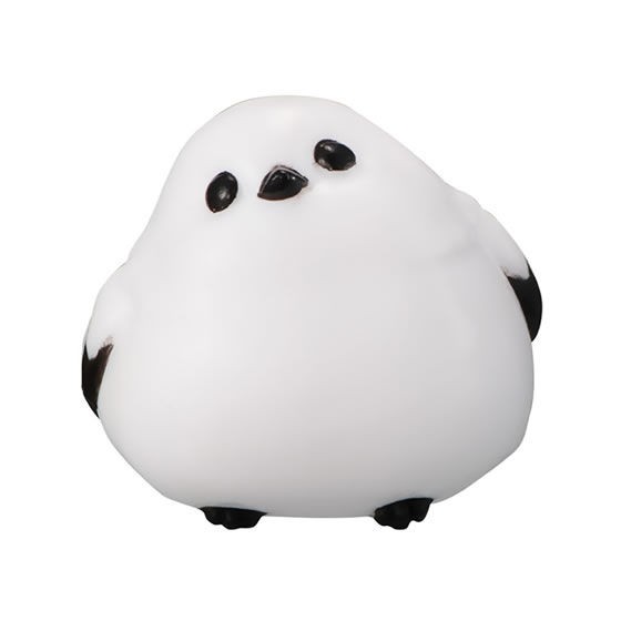 日本 雀仔 電線保護套 銀喉長尾山雀 扭蛋 bandai