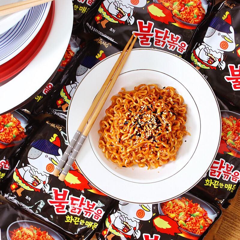 BB辣激辣辣雞麵韓國三養撈麵