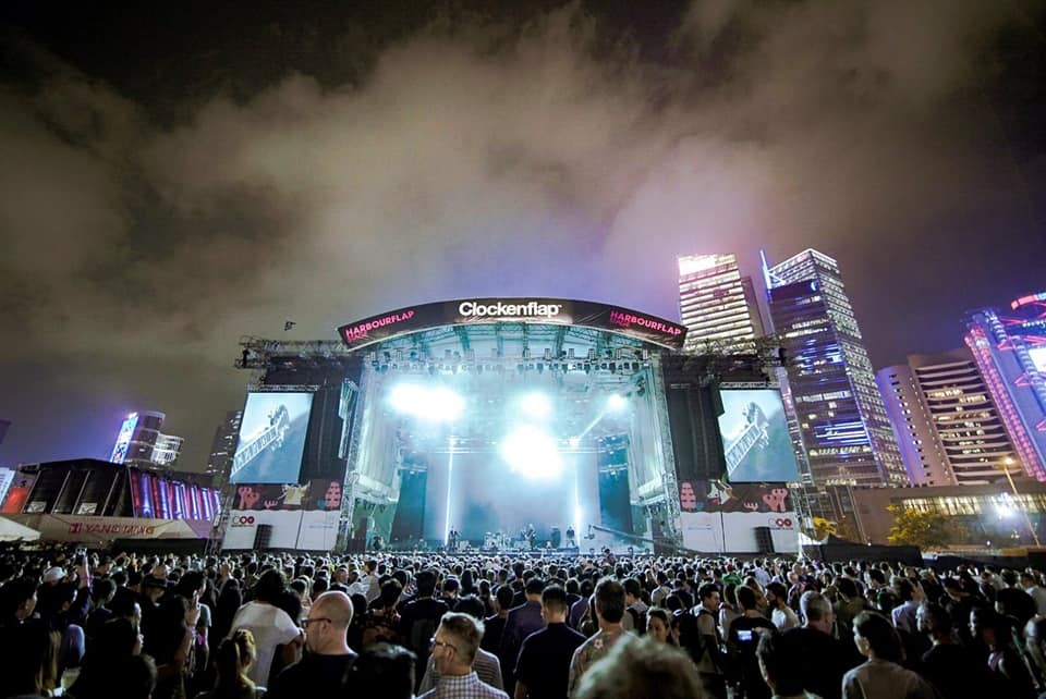 Clockenflap 音樂節2019。