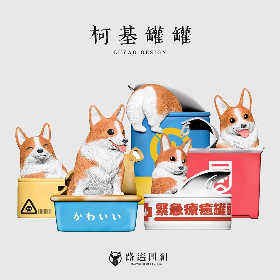 台灣 扭蛋 哥基罐罐