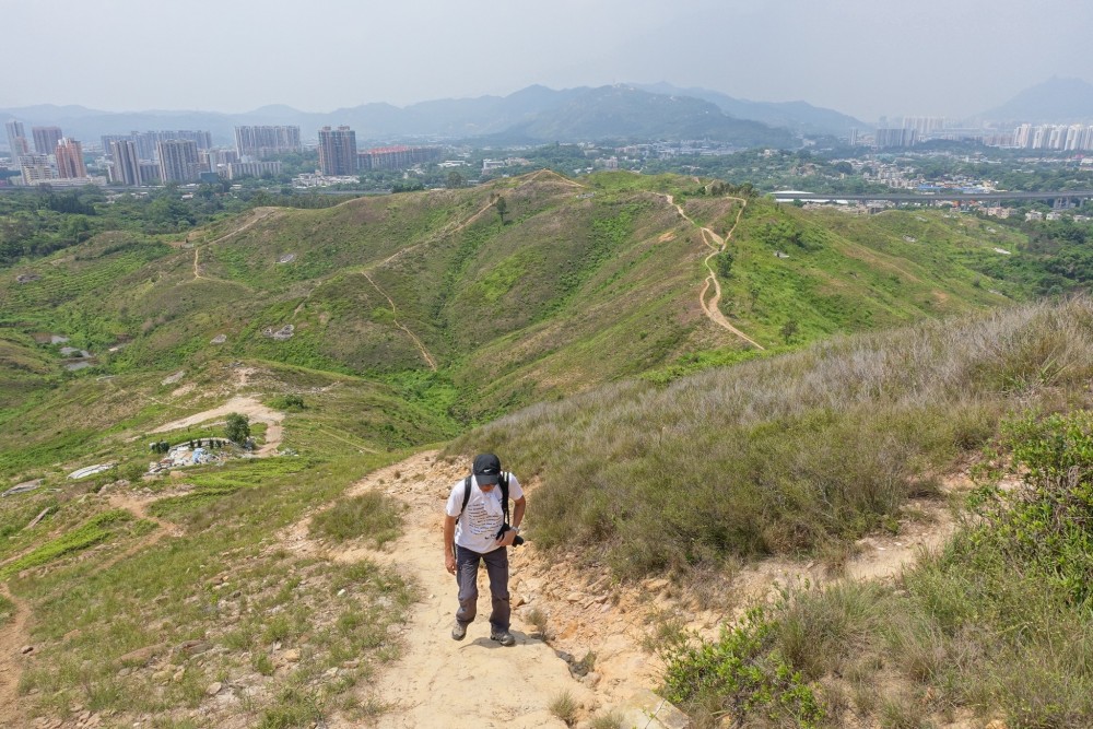 髻山簡易行山路線。