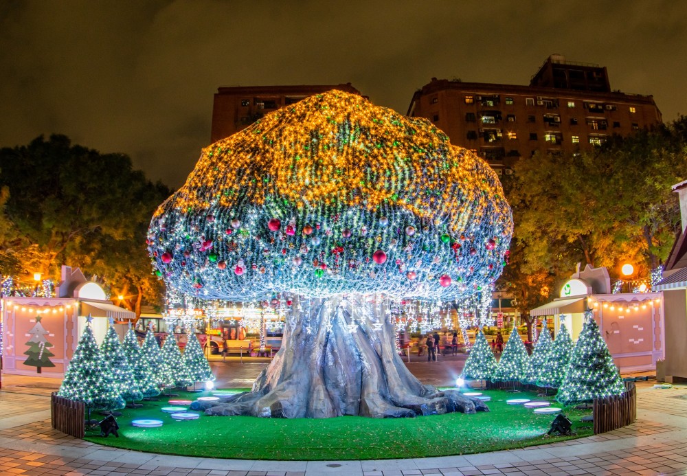 台北聖誕燈飾亮燈!