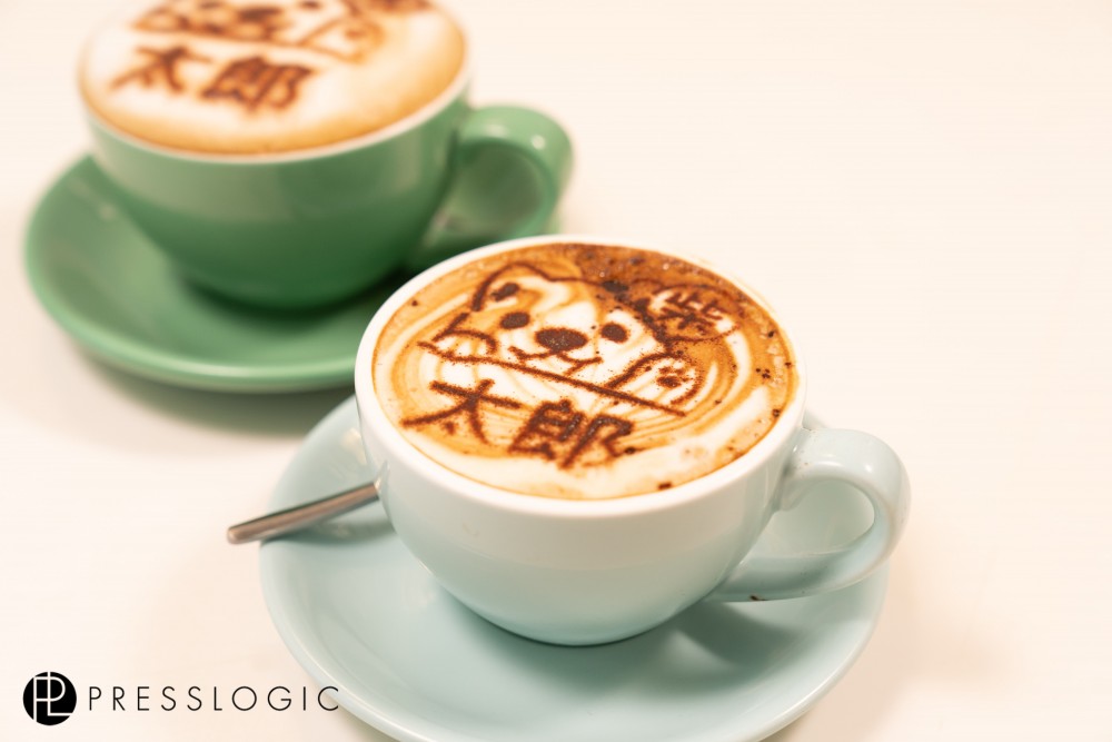 更有狗狗拉花。