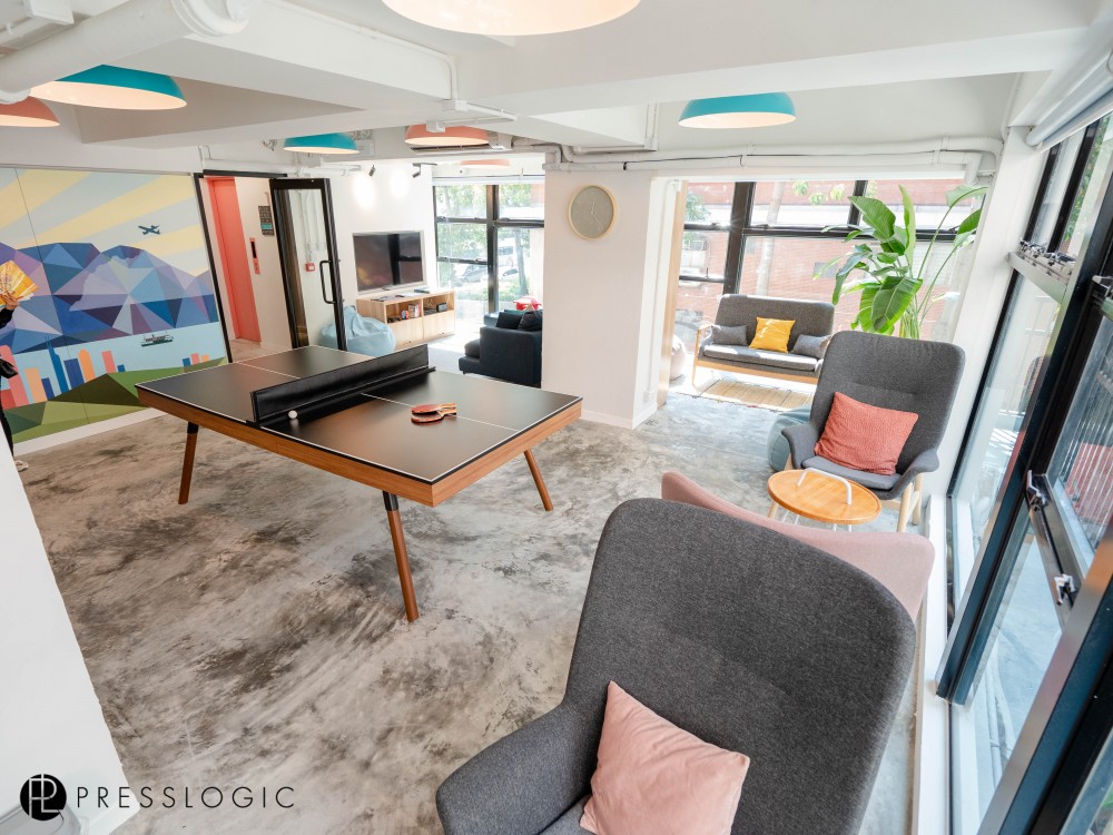 公共空間非常大。