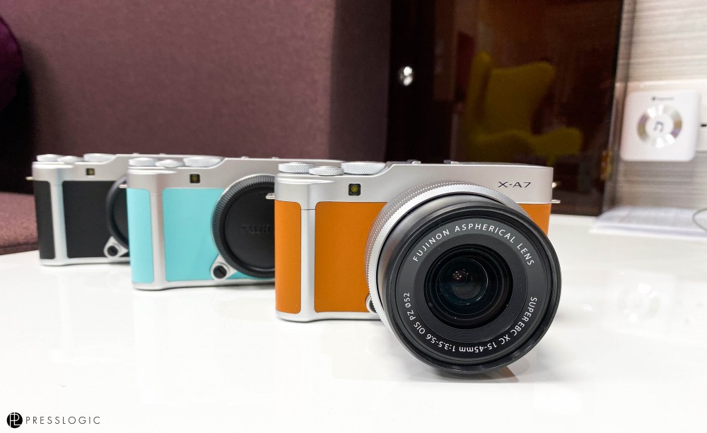 入門的X-A7相機。