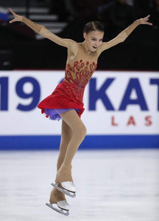 俄羅斯花式溜冰靚女選手比賽