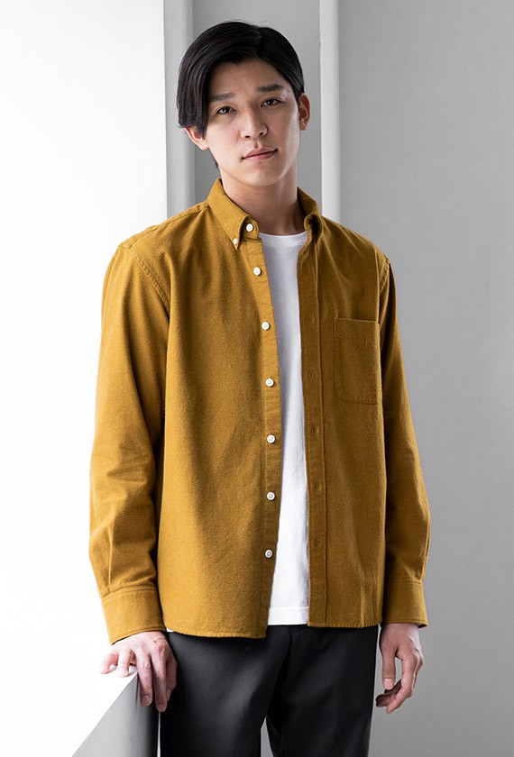 精選男 / 女裝有機棉法蘭絨織服飾