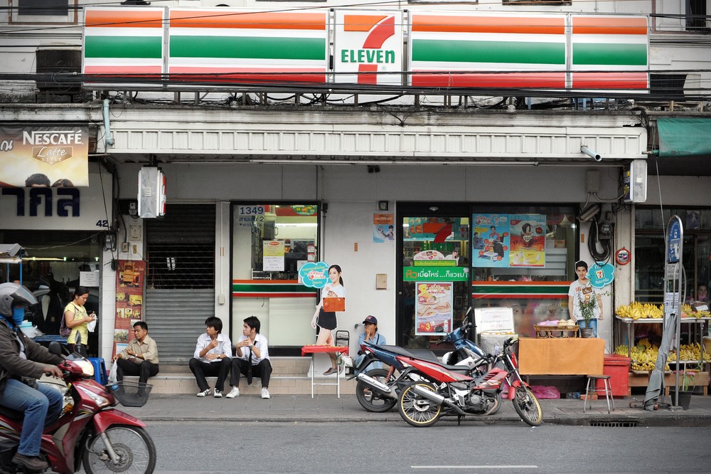 7-11 BigC 便利店 停派膠袋 泰國