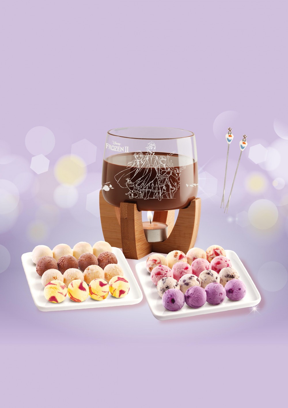 Häagen Dazs，雪糕火鍋，迪士尼，小叉