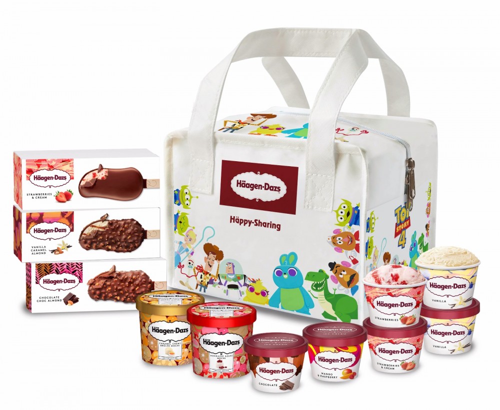 Häagen Dazs，雪糕火鍋，迪士尼，小叉