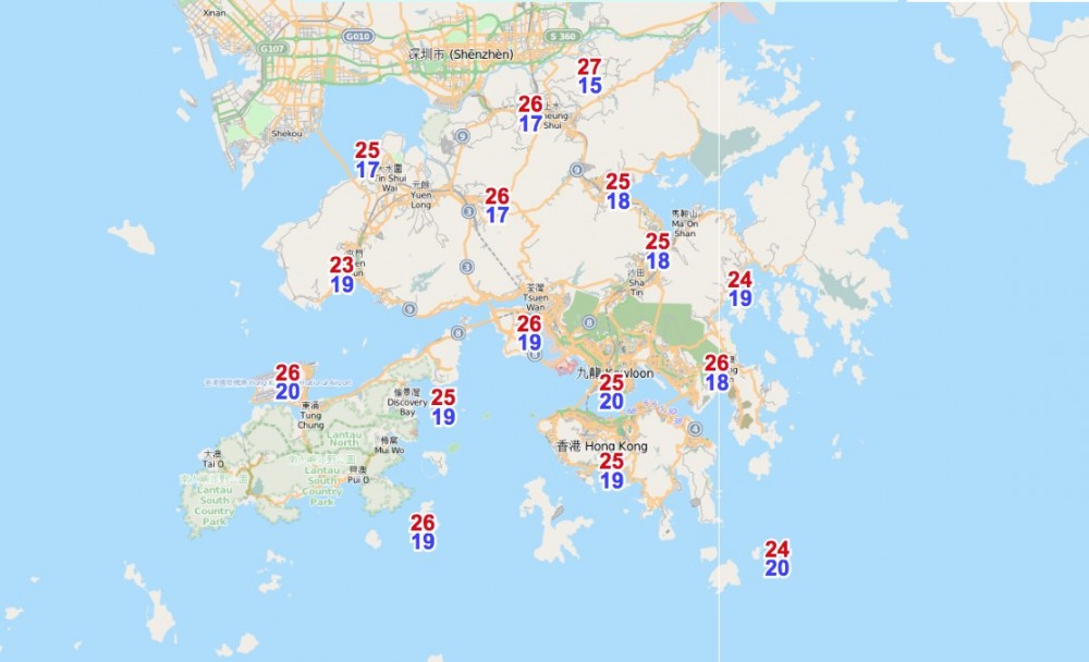 香港 天氣 回暖