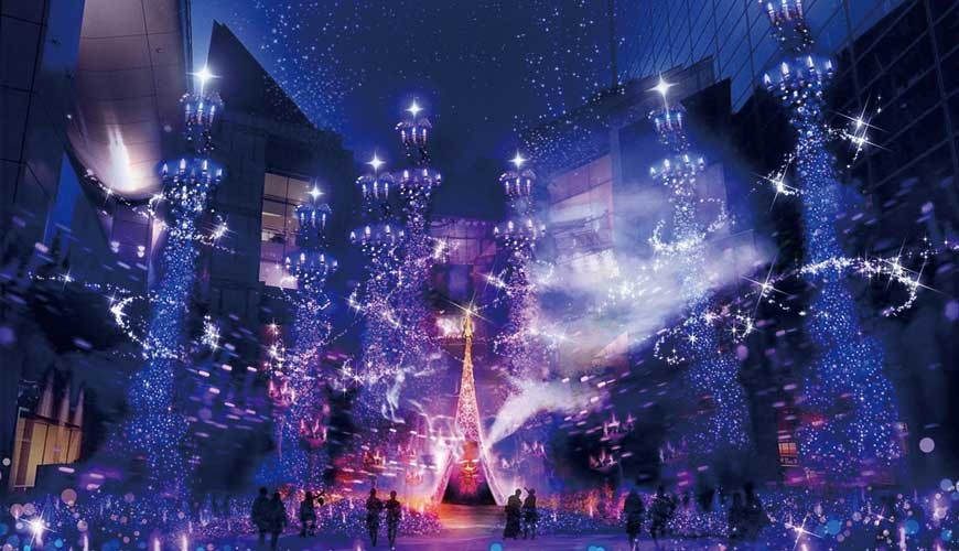 【東京點燈2020】Caretta汐留聖誕《阿拉丁》主題燈飾 超夢幻!
