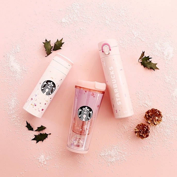 【聖誕節2019】日本Starbucks聖誕限定新杯 少女心爆發粉紅系列