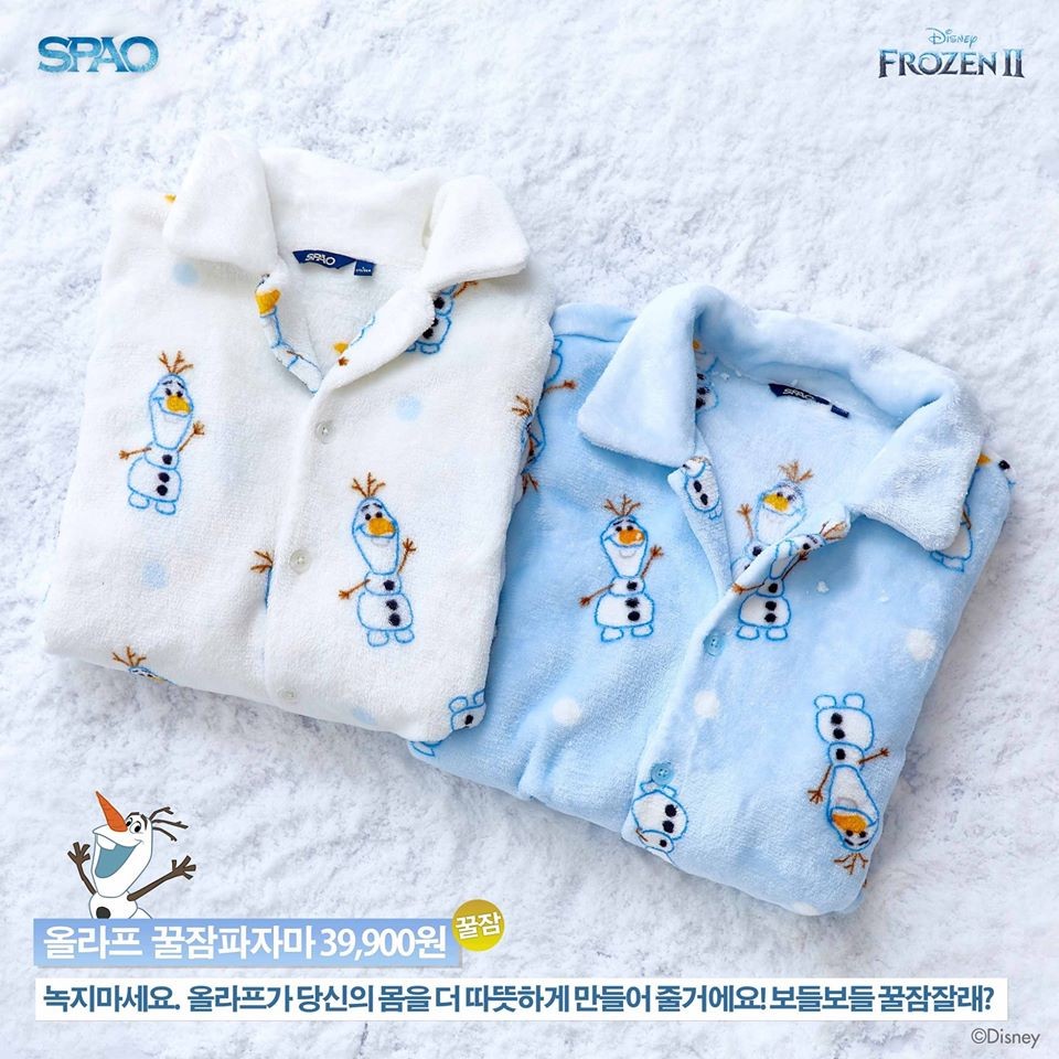 韓國 SPAO 魔雪奇緣2 Frozen