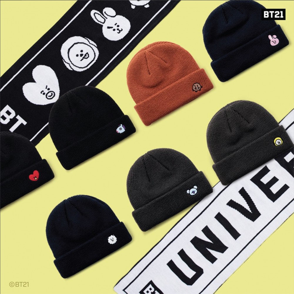 BT21 冷帽、頸巾