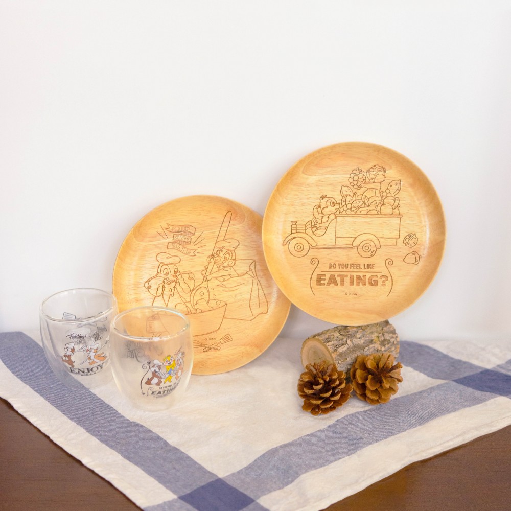 Chip‘n’ Dale木碟及水杯