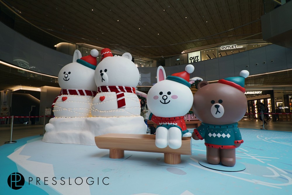 Line Friends 聖誕