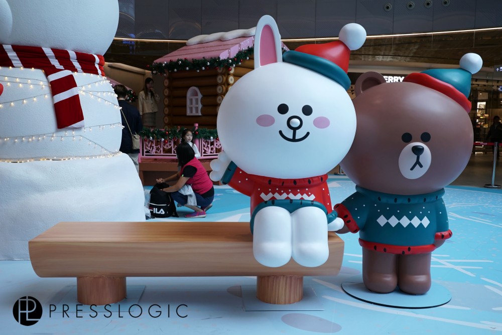 Line Friends 聖誕