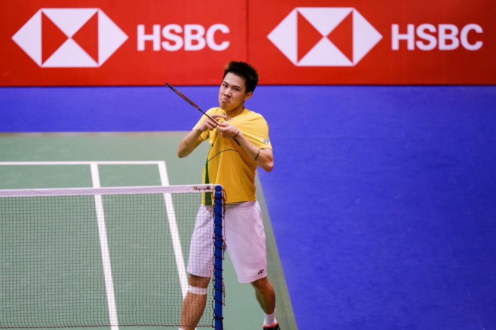 【香港羽毛球公開賽】港隊代表李卓耀主場奪冠：為香港人爭返口氣