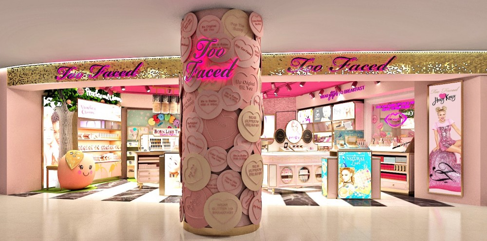 美國彩妝品牌Too Faced專門店開幕