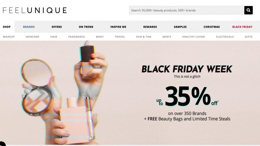 Black friday cyber monday 優惠優惠碼感恩節折扣淘寶現金券網購雙11黑五Feelunique
