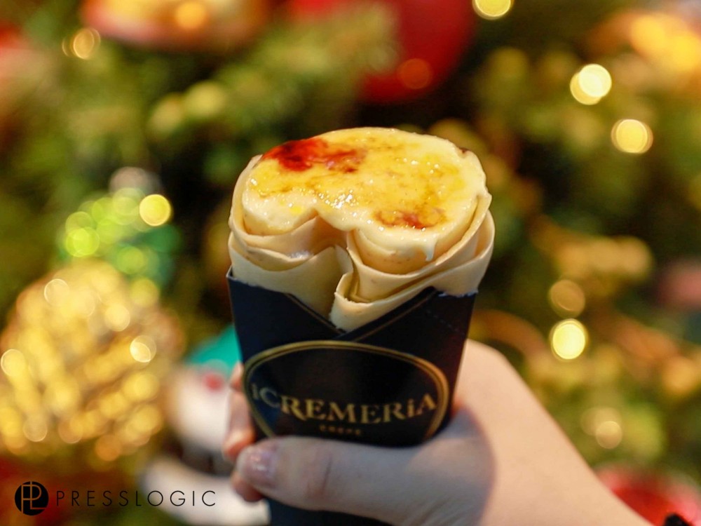 旺角,Crepe,聖誕限定,焦糖燉蛋