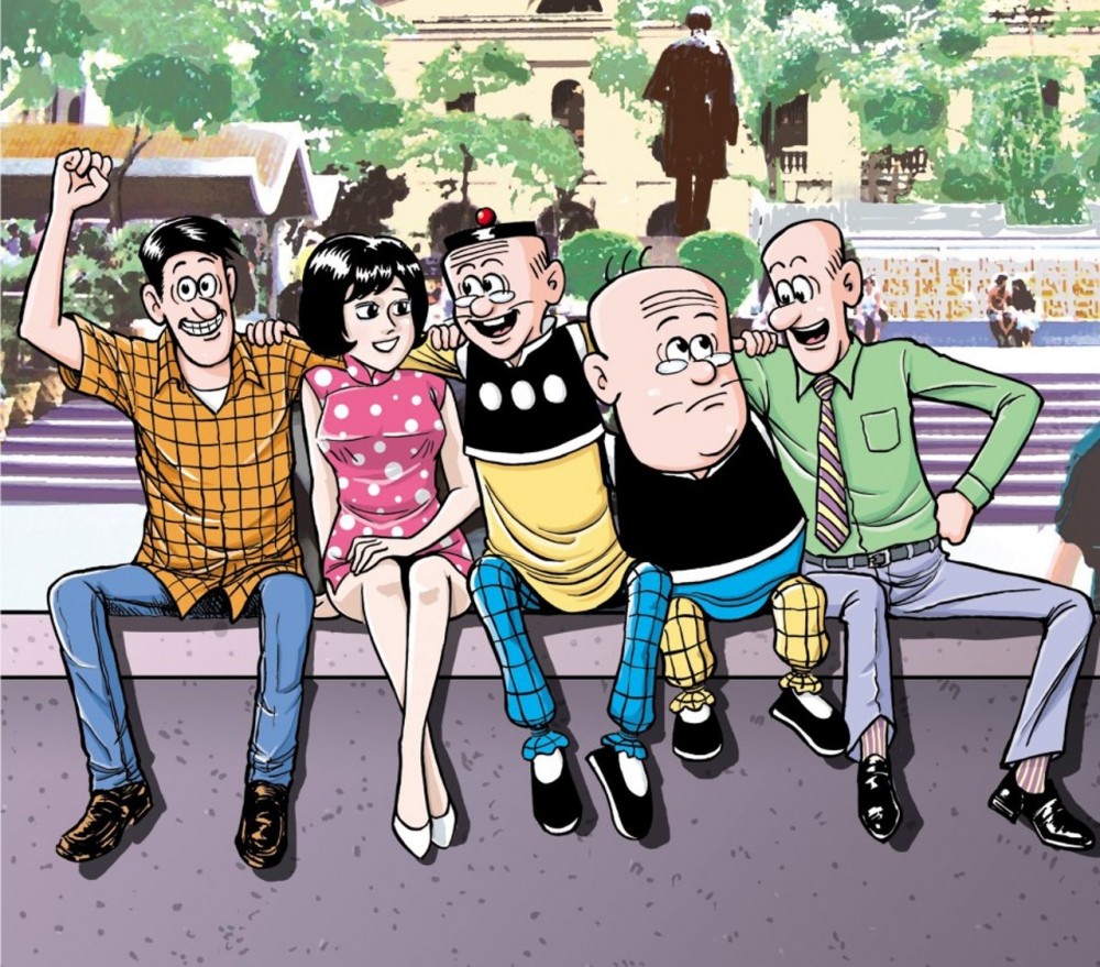 香港郵政推出《老夫子》特別郵票 12月5號發行 即日起可預訂