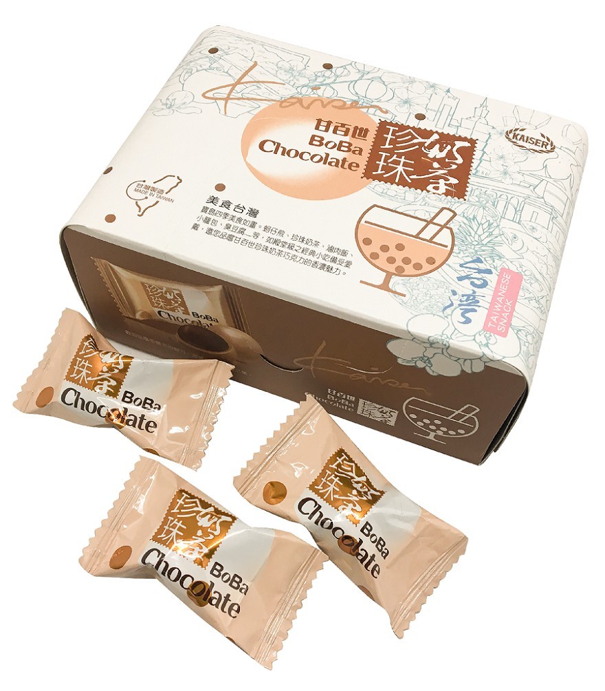 甘百世珍珠奶茶味朱古力70克