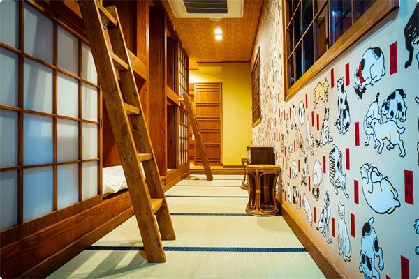 【大阪酒店】新開貓客棧 和風裝修15隻貓貓陪伴入睡 貓奴必去!