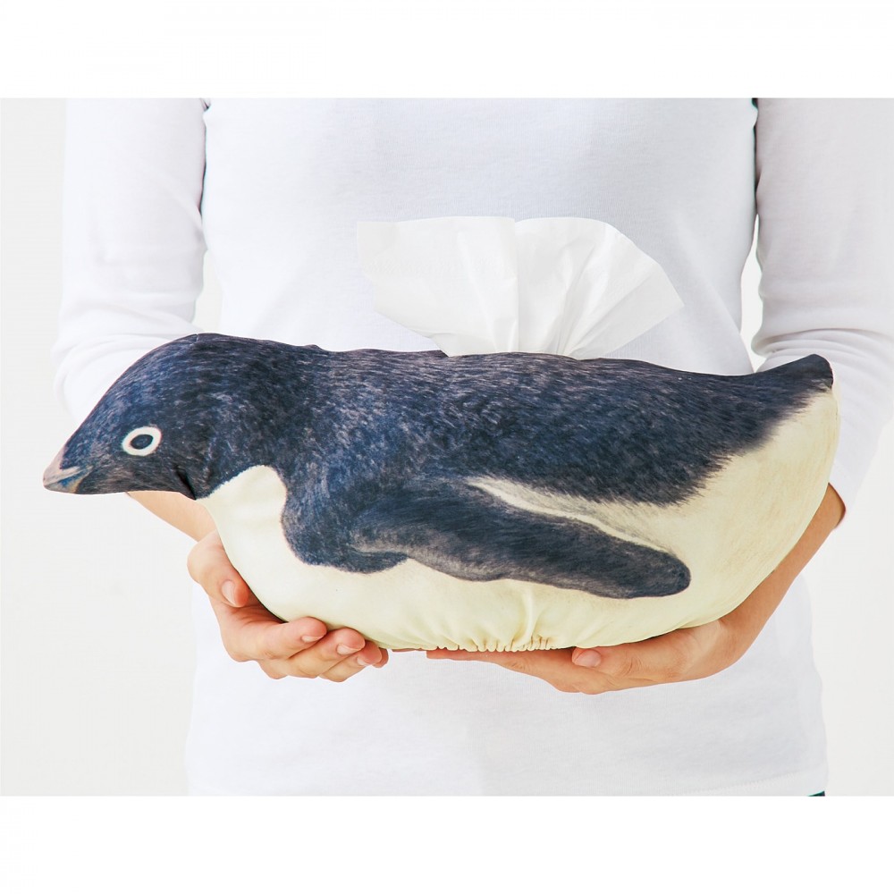 日本 企鵝模型 拖把套 Felissimo